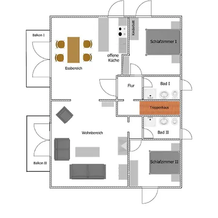 Apartmán Amrumbank *